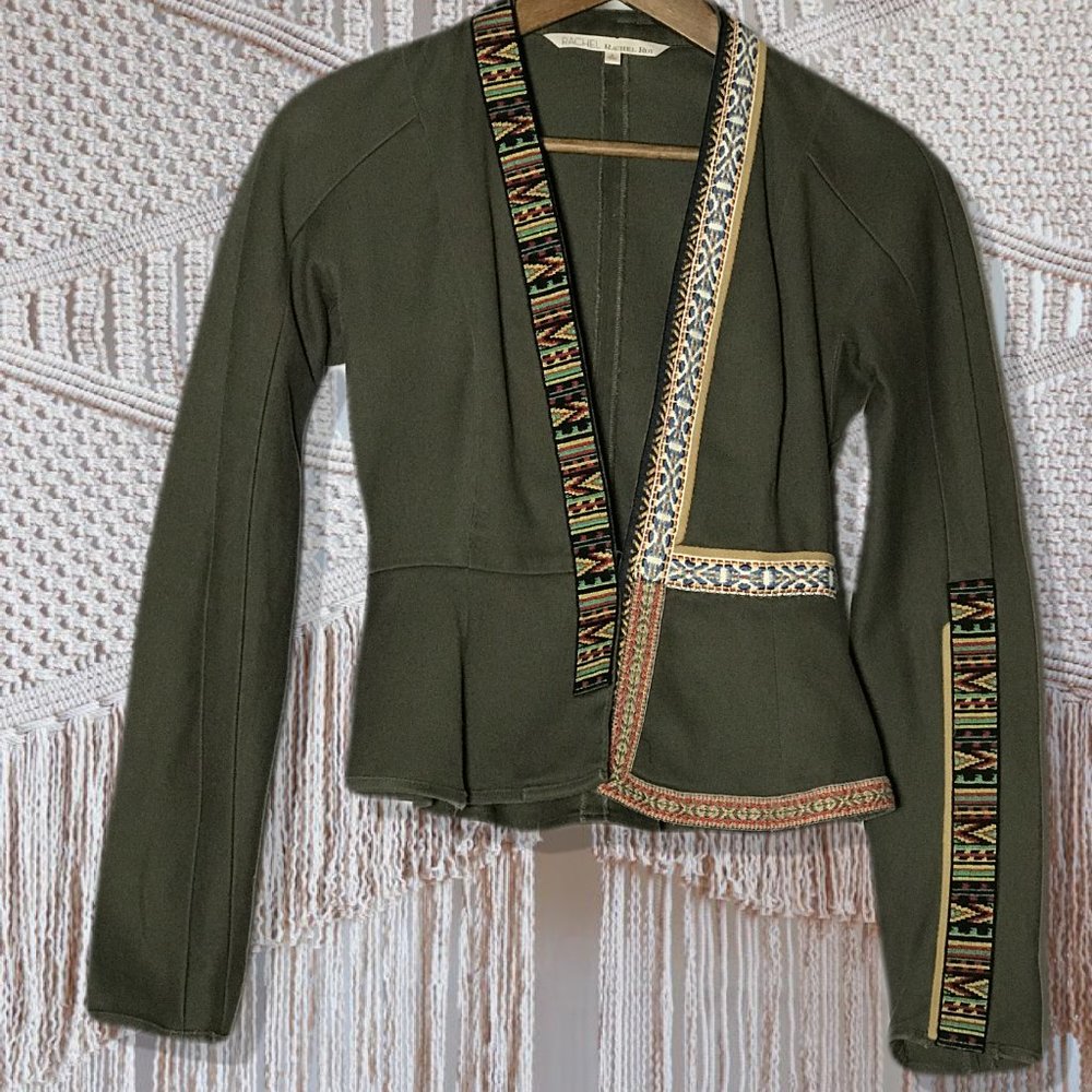 Rachel Roy Women  Tribal Jacket/Blazer Long Sleeve